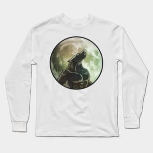 Wolf and the Moon Long Sleeve T-Shirt